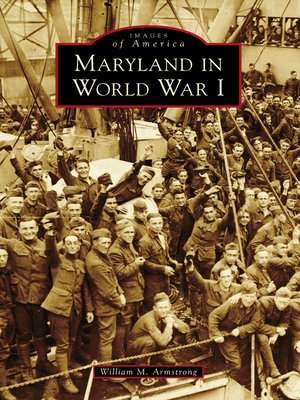 cover image of Maryland in World War I